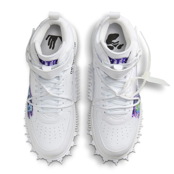 Graffiti Lettering Sits On Top of the Fierce Off-White x